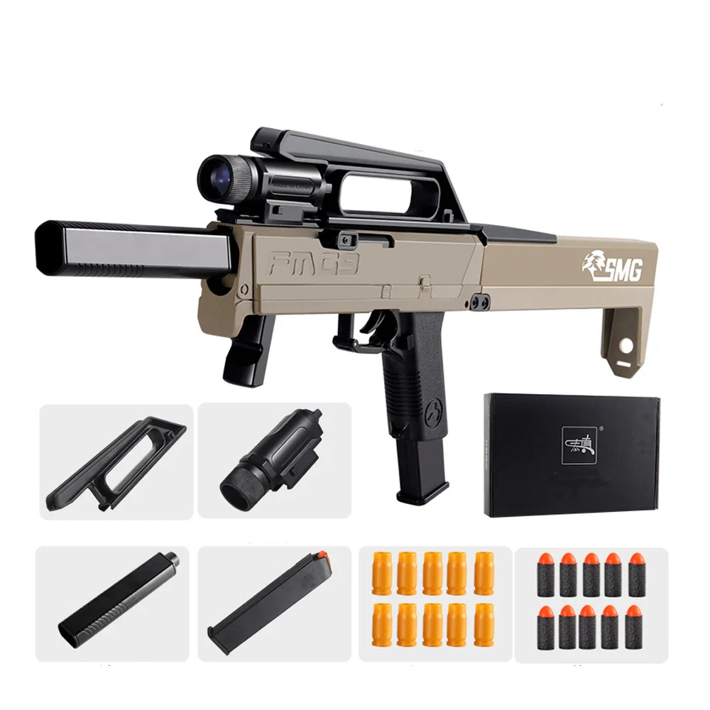 Folding Sand FMG9 Submachine gun nerf guns