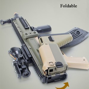 automatic scar assault rifle nerf gun