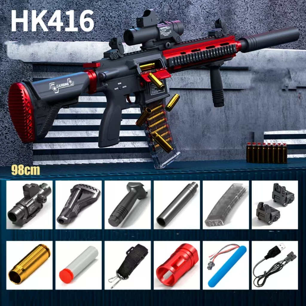 Discoloration shell ejection HK416/M4A1 nerf rifle