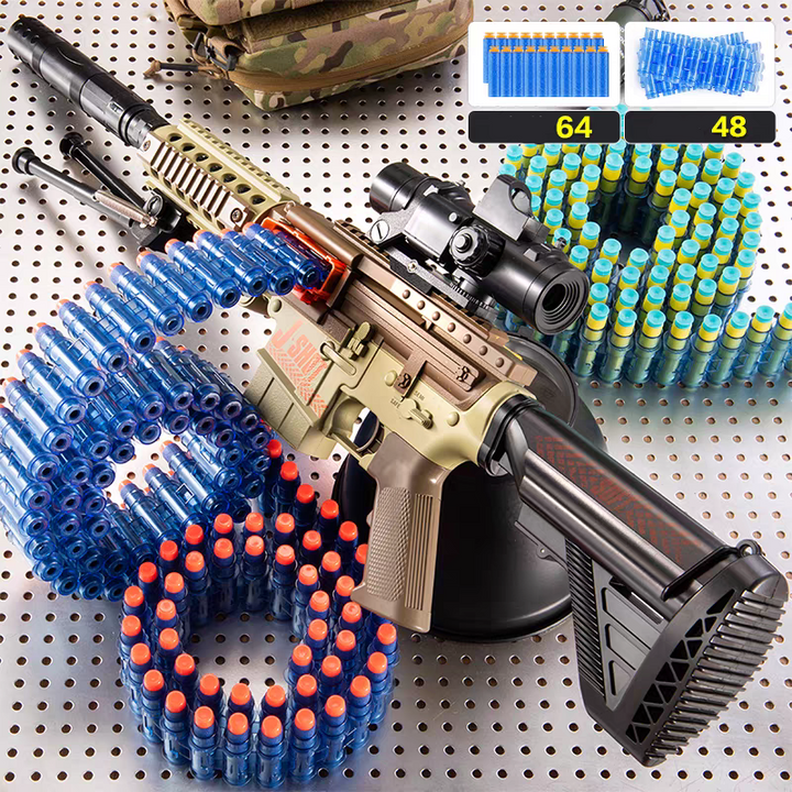 HK416 Gatling Machine Gun Nerf Blaster