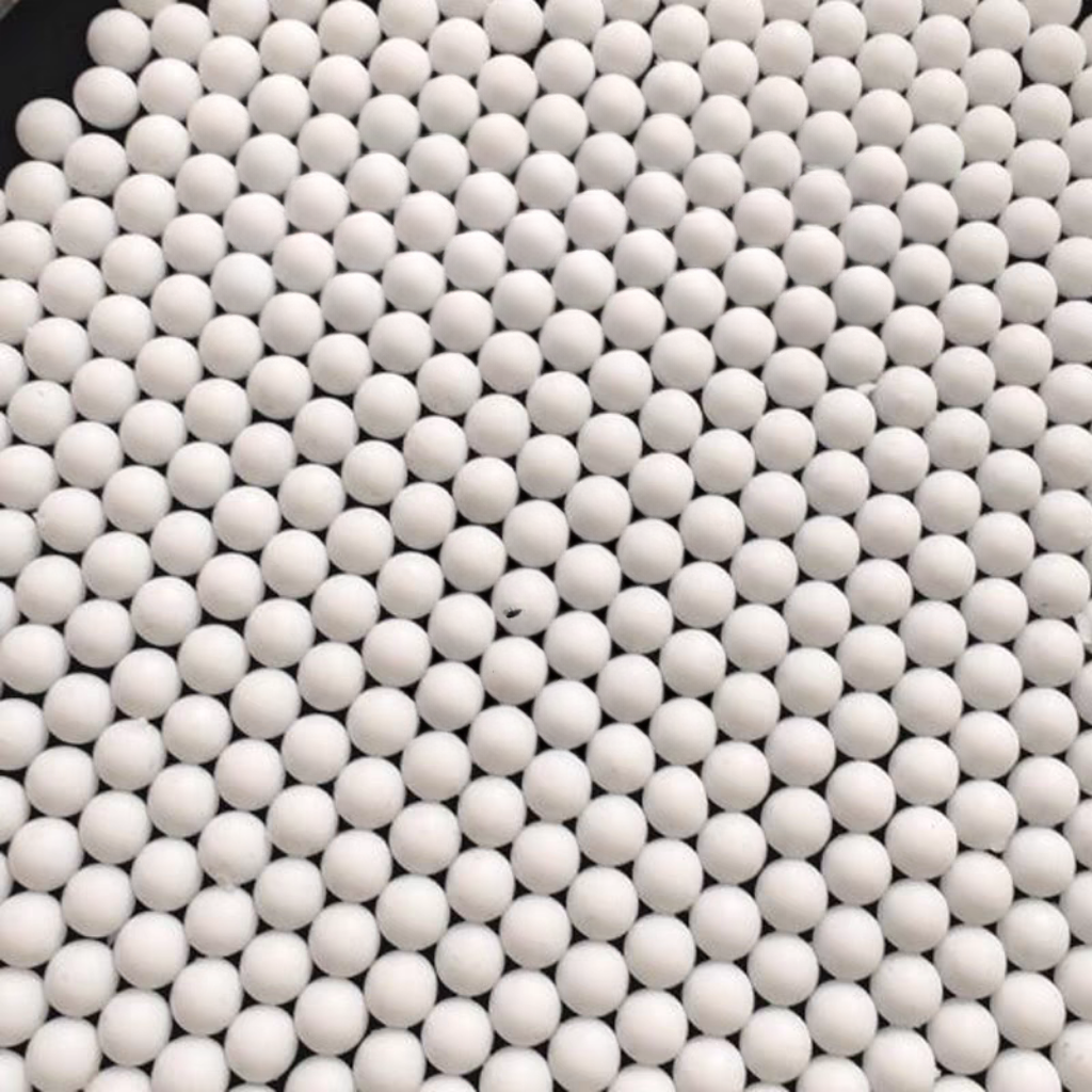 7-8mm Compression Resistant 6kg Ultra White Gel Ball