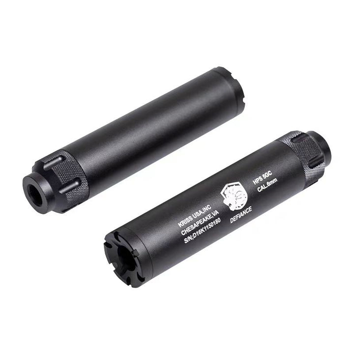 14mm/19mm Interface Resistance Metal Silencer Suppressor