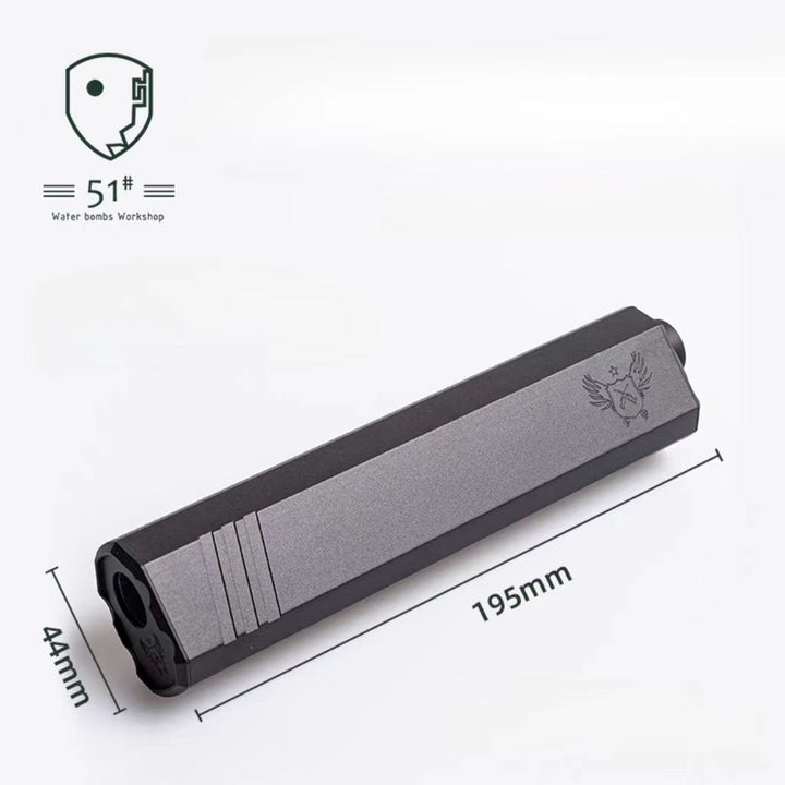 14mm CCW Interface Osprey Metal Silencer Suppressor