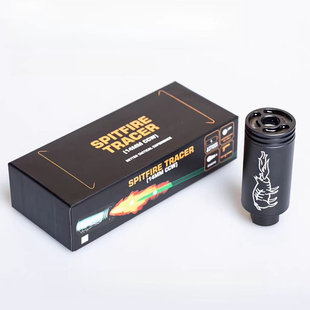 14mm CCW Spitfire Tracer Fluorescent Gel Flash Suppressor