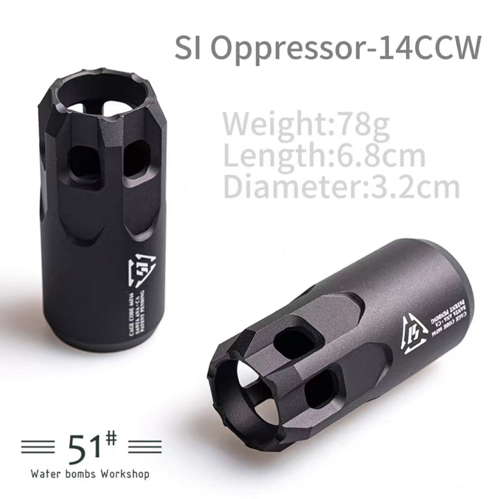 14mm CCW Threaded Metal Flash Hider Fire Caps