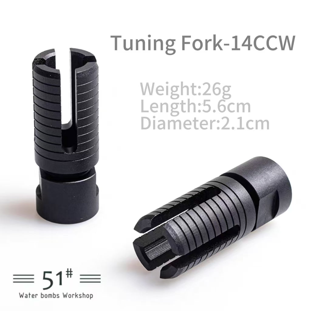 14mm CCW Threaded Metal Flash Hider Fire Caps