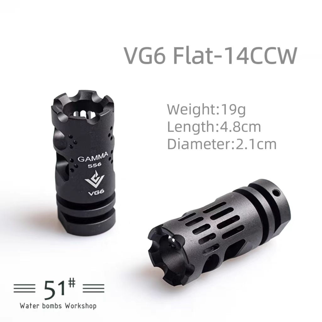 14mm CCW Threaded Metal Flash Hider Fire Caps