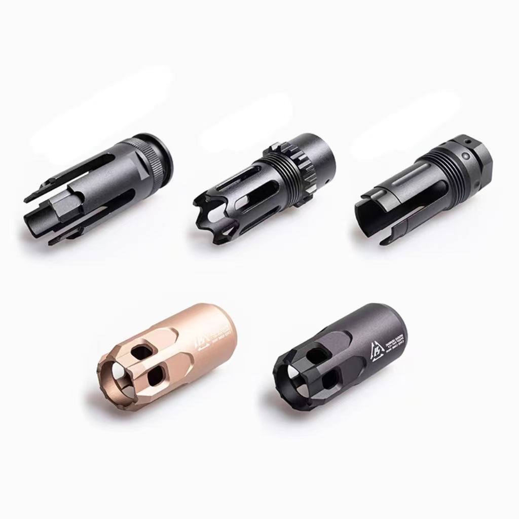 14mm CCW Threaded Metal Flash Hider Fire Caps