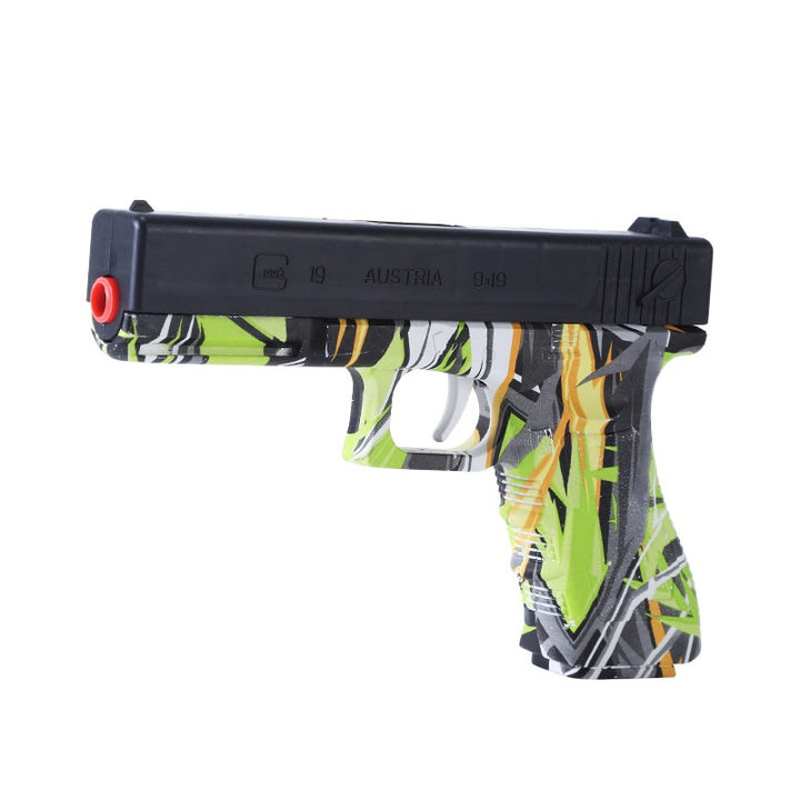 Nouveau pistolet Glock Gel Blaster de style graffiti