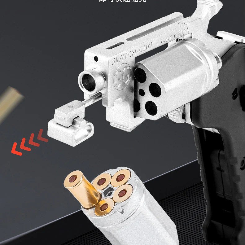 mini alloy switch-gun revolver Nerf Guns