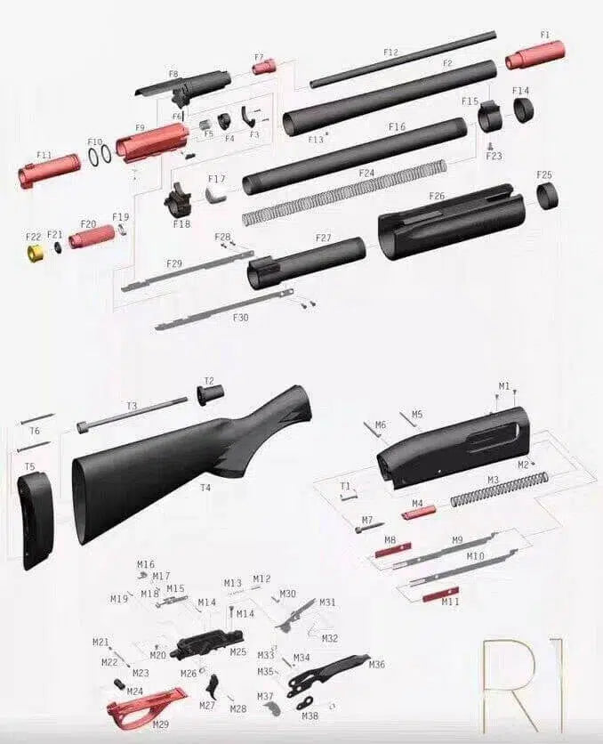 Manual Pump Action AKA M870 Gel Blaster