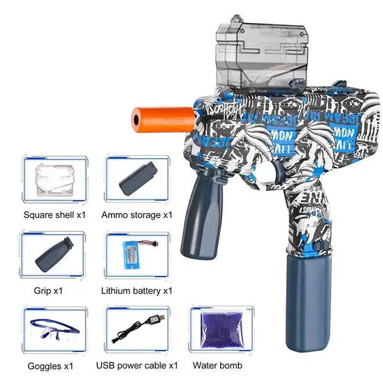 Pistolet à billes de gel Graffiti Electric MP-9 Orbi