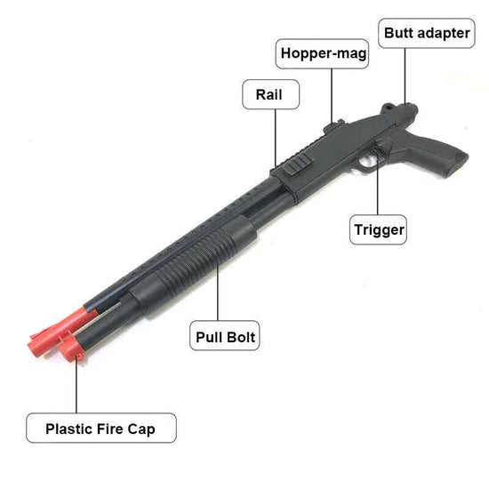 Pistolet à gel à pompe manuel Hanke M97