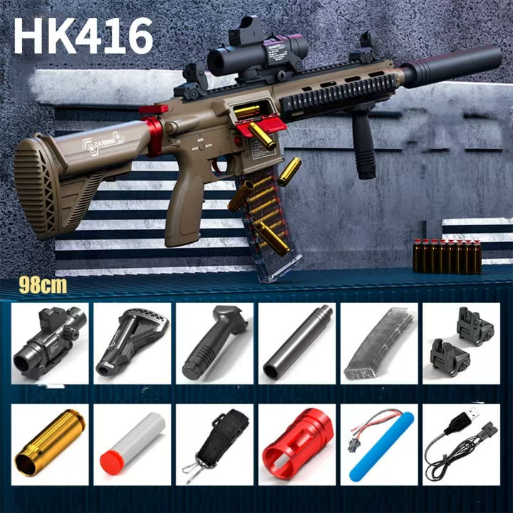 Discoloration shell ejection HK416/M4A1 nerf rifle