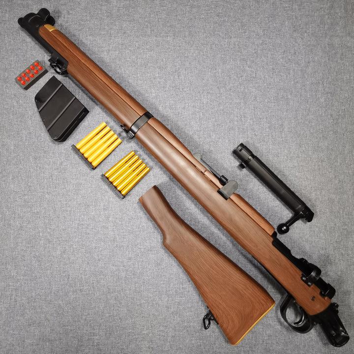 Wooden Lee Enfield sniper gun Gel Blaster