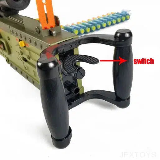 belt-fed M2 machine gun Nerf Gun