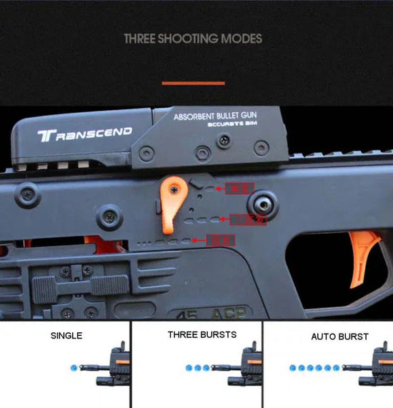 Pistolet à gel électrique Lehui Kriss Vector