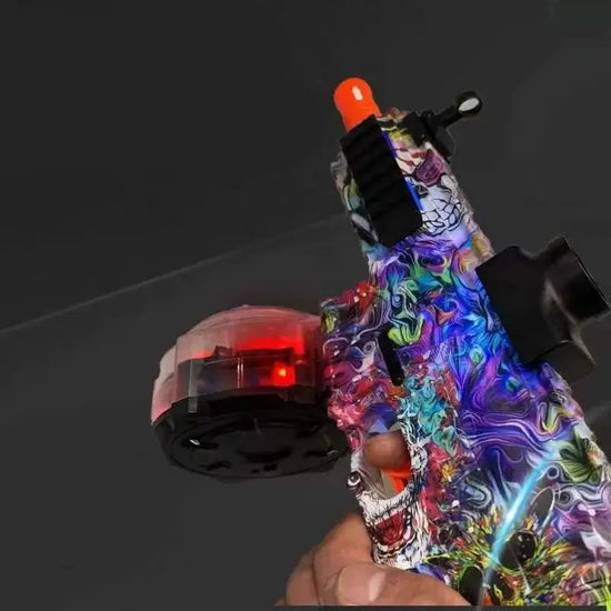 Pistolet Orbeez Mini HK416 à graffitis avec trémie