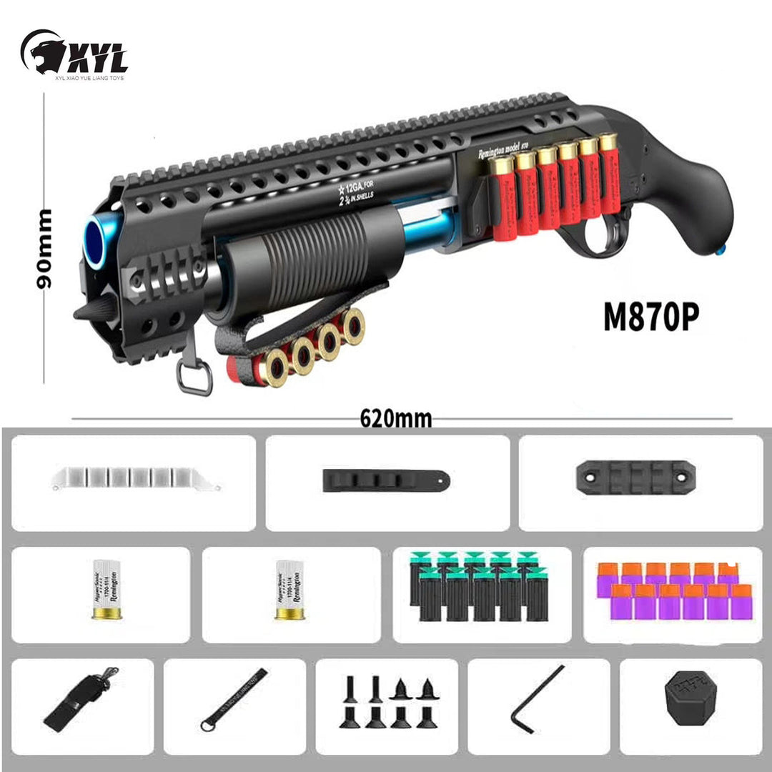 shell ejection Sci-fi  M870P shotgun nerf guns