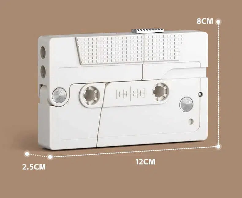 Folding Cassette Tape Soft Bullet Toy Gun