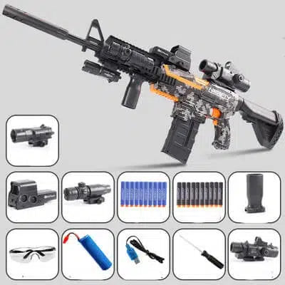 Electric Automatic HK416 Foam Dart Blaster