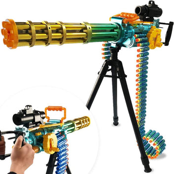 Cool kids nerf gatling gun machine gun