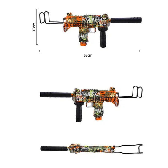 Pistolets Graffiti manuels et automatiques Mini UZI Orbi